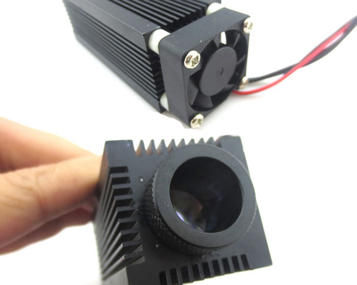(image for) 850nm 0.5w-2w Night Vision Lighting Ir Laser DC12V With Cooling Fan